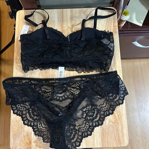 Adore me panties/bra set.